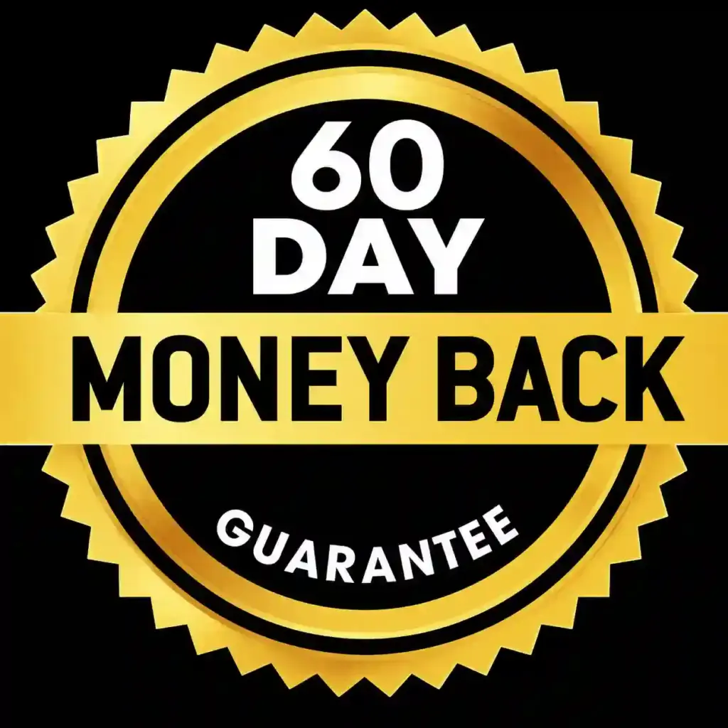 ErecPower 60-day money-back guarantee badge